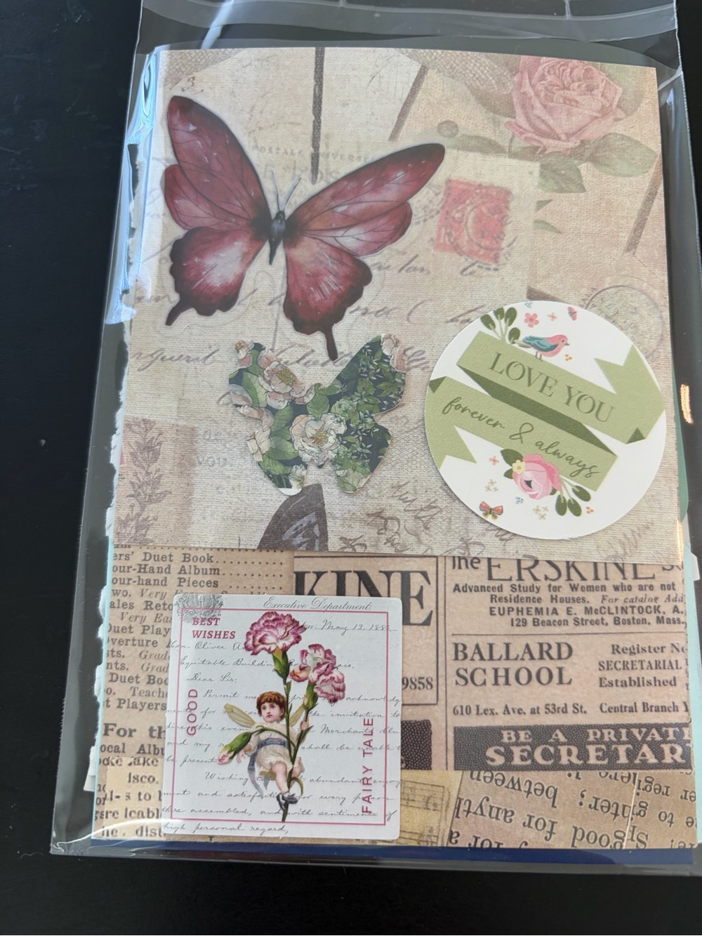 Junk journal paper pack